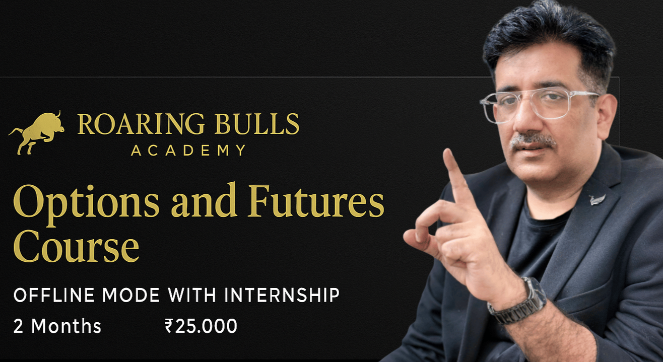 Stock Market Course on Futures & Options with Internship – 2 Months + 2 Months Intership of ₹10,000 per Month + Certificate